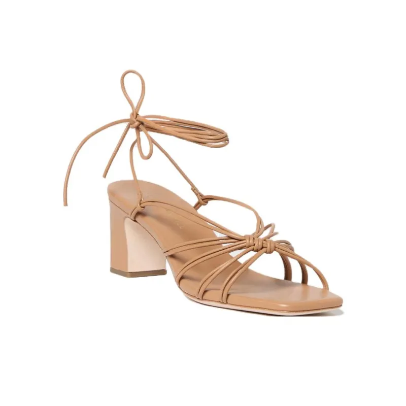 Loeffler Randall Ryder Dune Strap Sandals 6.5cm Women's Brown-2