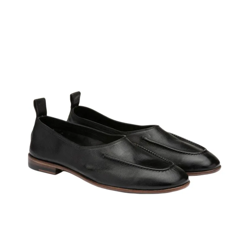 Silvano Sassetti Casual Single Shoes Women's Black-2