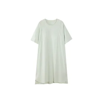 The Story Of The Flower Season Nightgown Women's Light Green