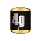 Copper Base Dual Core 4.0g Anti-Explosion Lead[9 Pcs]