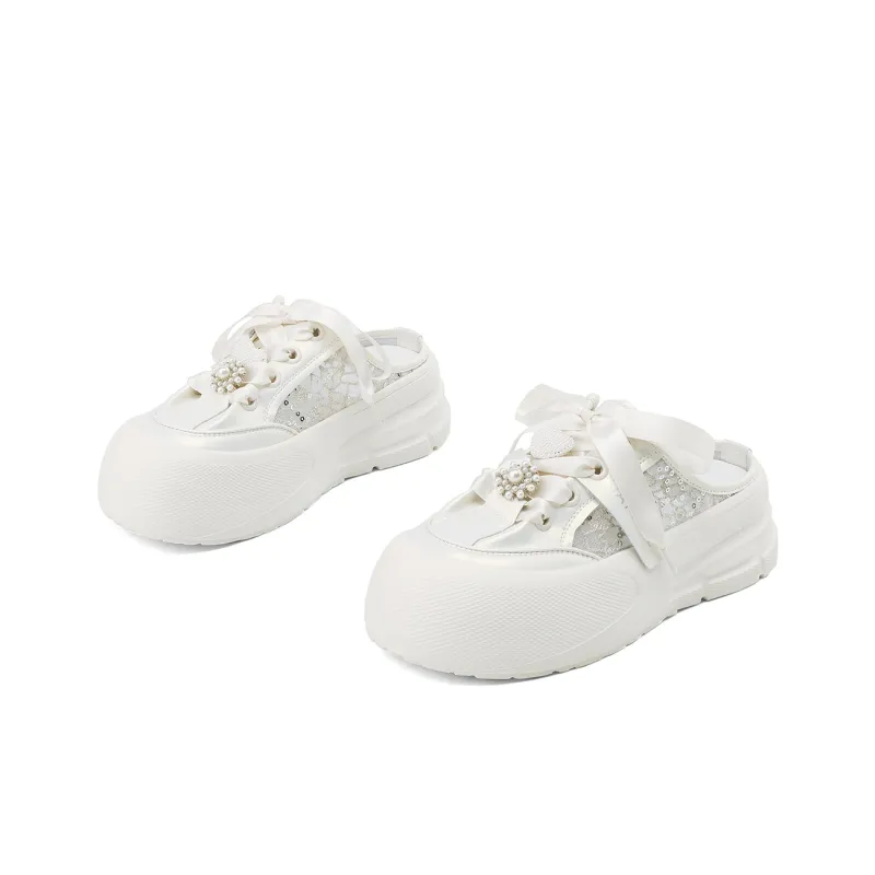 DAPHNE Wrap-toe Slippers Women's-5