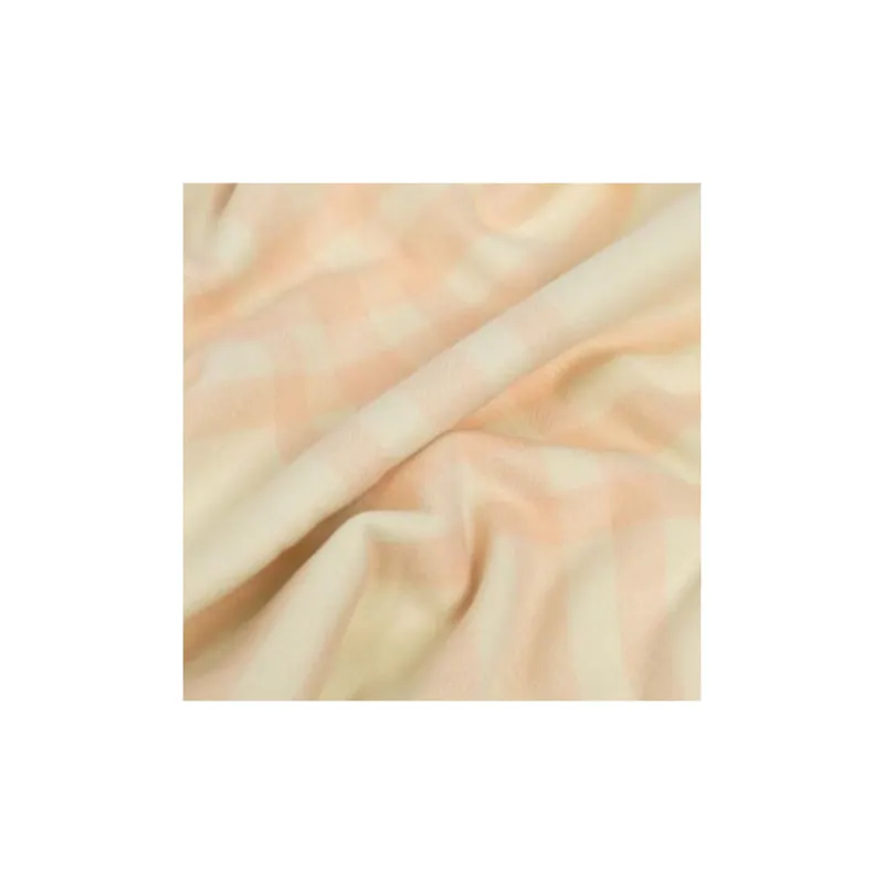 Burberry Checked Fringed Blanket-1