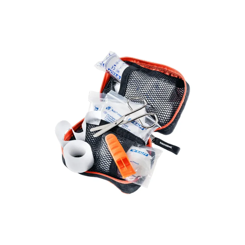 DEUTER Polyester First Aid Kit Emergency Kit Storage Bag Unisex Orange-1