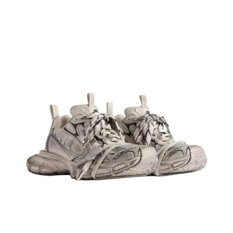 Balenciaga 3XL Beige Destroyed-2