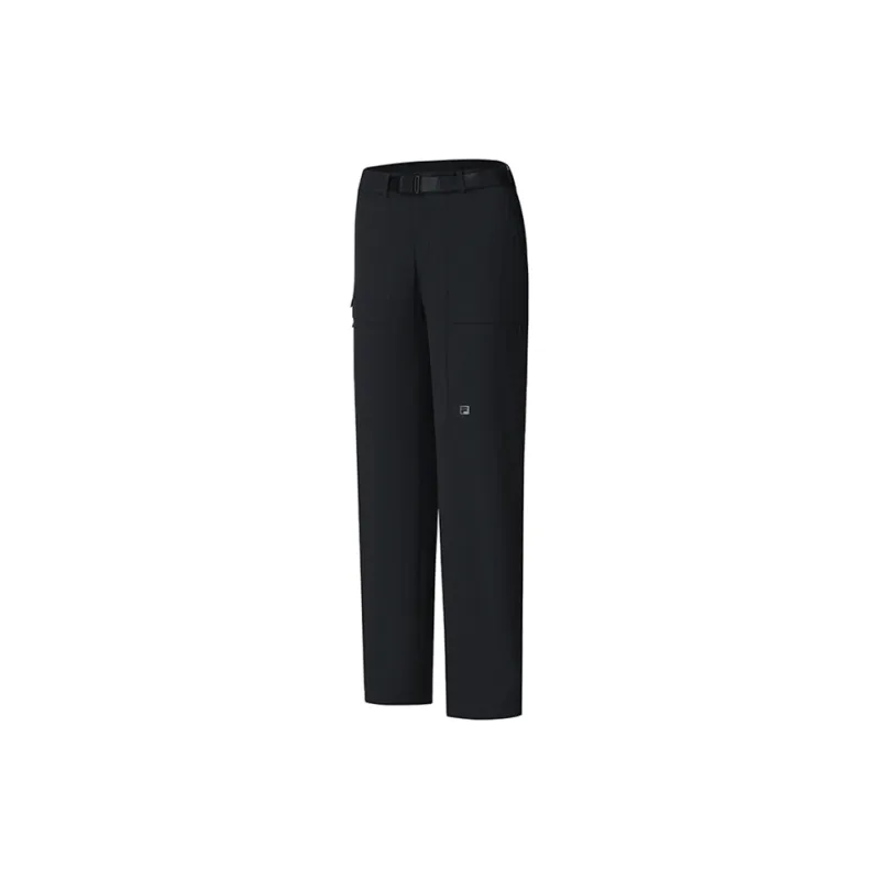 FILA x BBC EARTH Casual Pants Women's Pitch Black-1