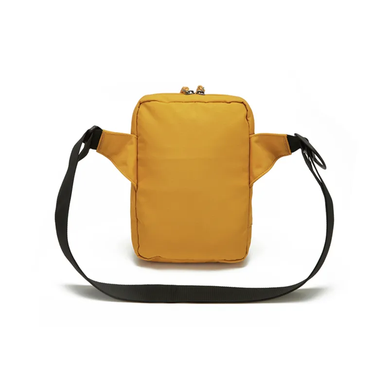 Jack Wolfskin Polyester Crossbody Bag Regular Unisex Black/Moss Green/Burnt Yellow-9