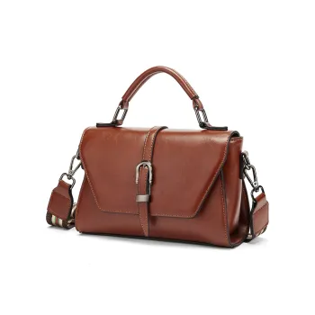 CORALDAISY Synthetic Leather Handbag Crossbody Bag Women's Earth Brown/Tan/Midnight Black