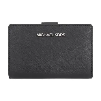 MICHAEL KORS Leather Wallet Women's Black