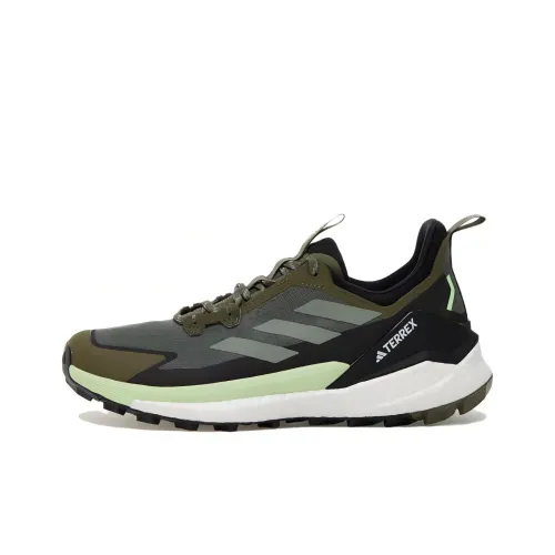 Adidas Terrex Free Hiker 2.0 Low Olive Strata Silver Green Core Black