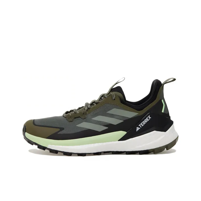 Adidas Terrex Free Hiker 2.0 Low Olive Strata Silver Green Core Black-0