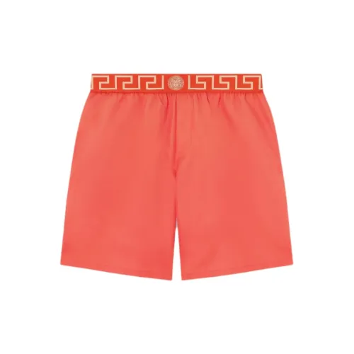 VERSACE Beach Shorts Men Red