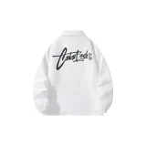 White with Black Embroidery
