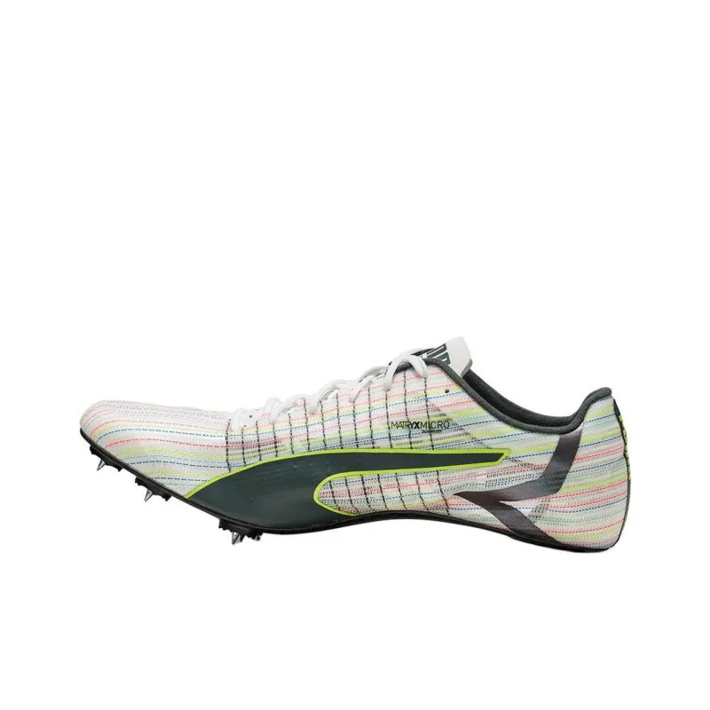 PUMA Future Anti Slip Wear Resistant Low Top Carbon Plate Sprint Running Shoes Unisex White-1