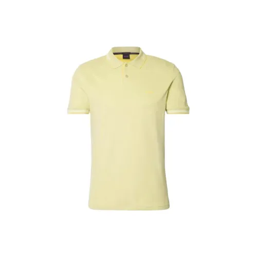 HUGO BOSS Polo Shirts Men Yellow