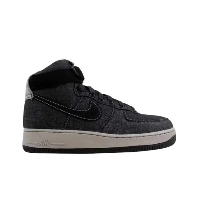 Nike Air Force 1 Hi Se Denim Black/Dark Grey Cobblestone Women's-1