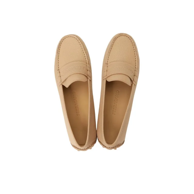 FERRAGAMO Loafers Women's Brown-4