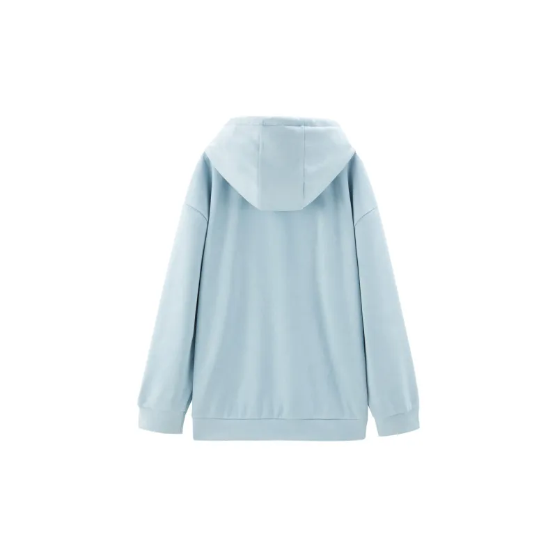 LEDIN Sweatshirts Women's Baby Blue-1