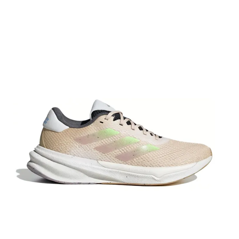 Adidas Supernova 2 Cushioning Abrasion Resistant Breathable Low Top Running Shoes Women's Beige-1