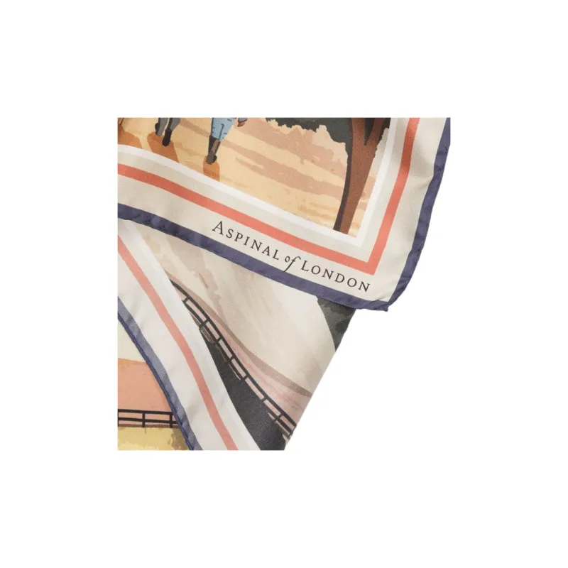 Aspinal Of London South Downs Silk Scarf-1