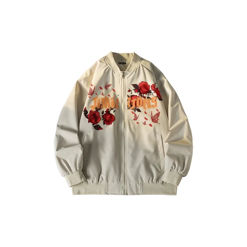 JIMI&JONS Windproof And Waterproof Baseball Collar Pilot Jackets & Coats Unisex-8