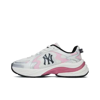 MLB Curve Runner Anti Slip Wear Resistant Low Top Running Shoes Unisex Pink