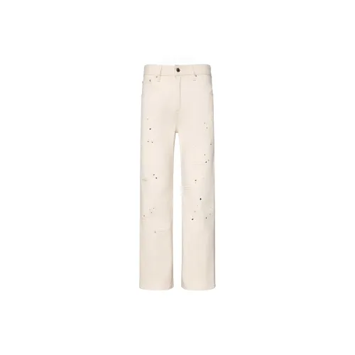 GTRG Jeans Unisex Off White