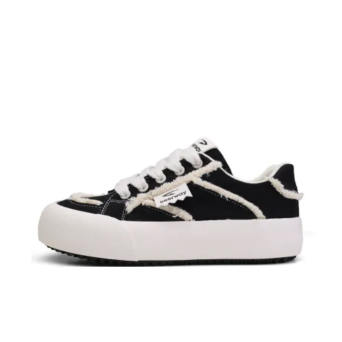 DEERWAY Canvas Shoes Women's Low-Top