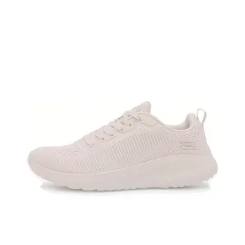 Skechers BOBS SQUAD CHAOS Anti Slip Wear Resistant Low Top Casual Shoes Women's Pink