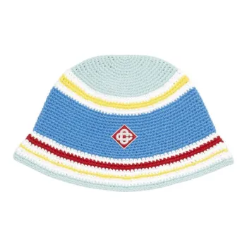 CASABLANCA Stripe Crochet Hat