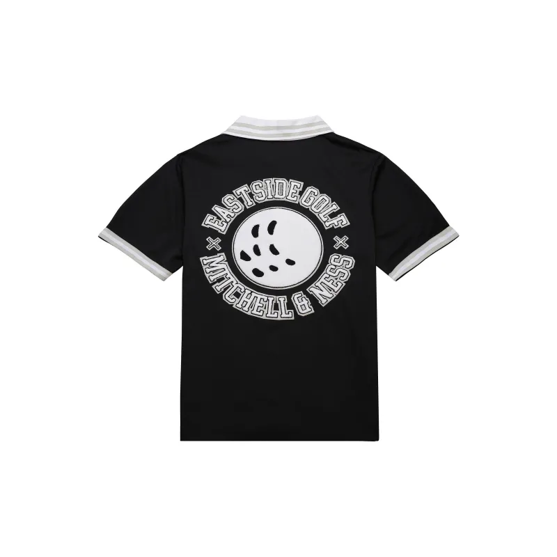 Mitchell & Ness x Eastside Golf SS24 Shooting Shirt Shirt Unisex Black-1