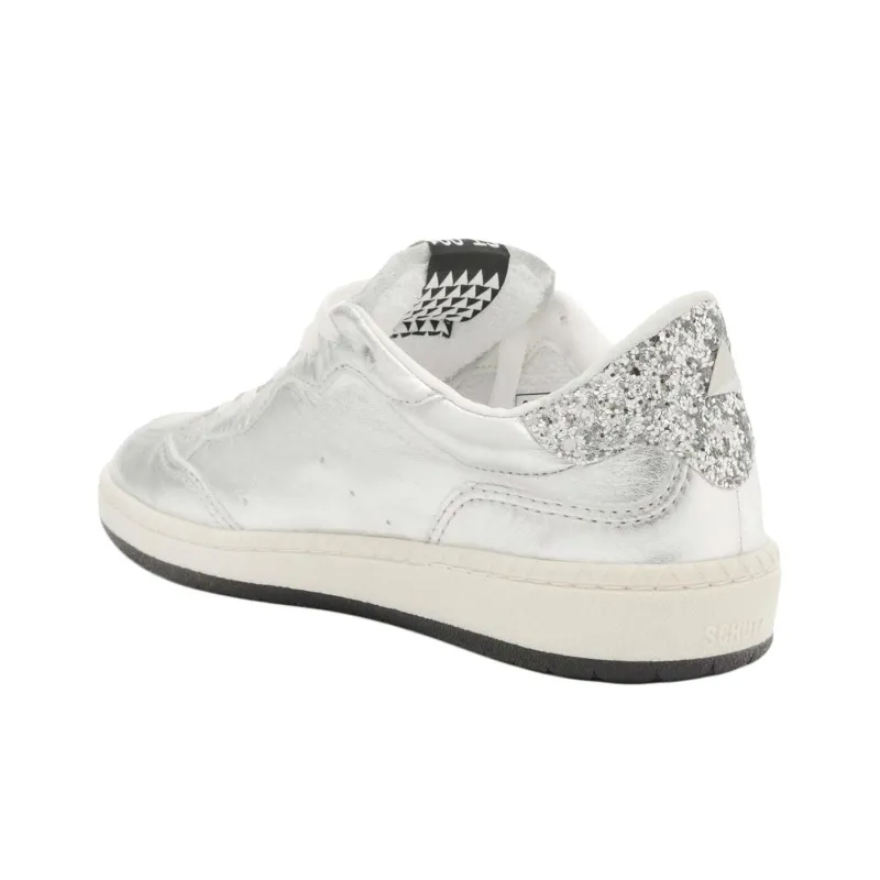 Schutz ST-001 Low-Top Skateboard Shoes Women's Silver-3