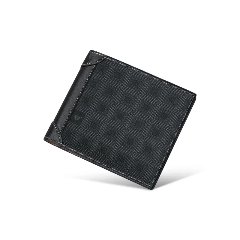 WilliamPOLO PVC Wallet Men's Black-1