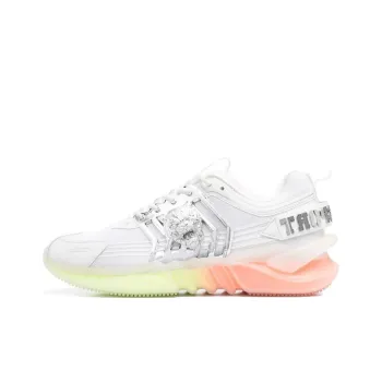 PLEIN SPORT Slip Resistant Low Top Casual Shoes Unisex White