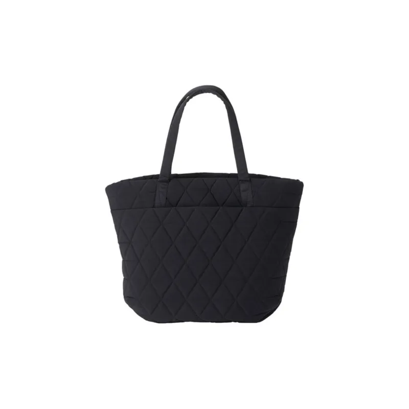 THE NORTH FACE Polyester Tote Bag, Shopping Bag, Handbag Regular Unisex Black-1
