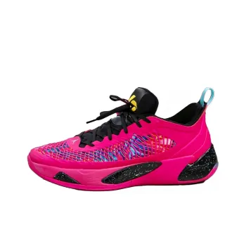 Jordan Luka 1 Cushioning Anti Slip And Wear Resistant Low Top Basketball Shoes Men's Fuchsia