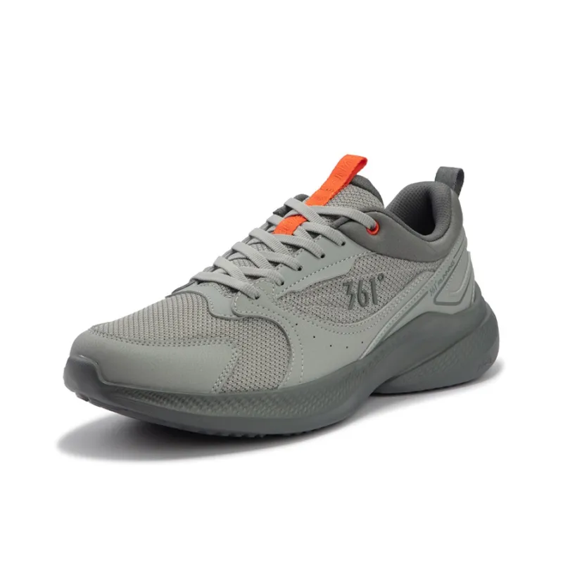 361° Anti Slip Wear Resistant Low Top Running Shoes Men's Graphite Gray-1
