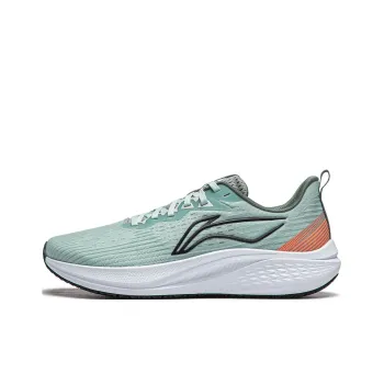 LiNing Red Hare 7 Cushioning Anti Slip Wear Resistant Breathable Lightweight Rebound Low Top Running Shoes Men's Green