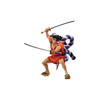 BANPRESTO Kozuki Oden One Piece Ichiban Kuji, Akasato Country, Act 2 D Reward Bonus Gifts 16cm