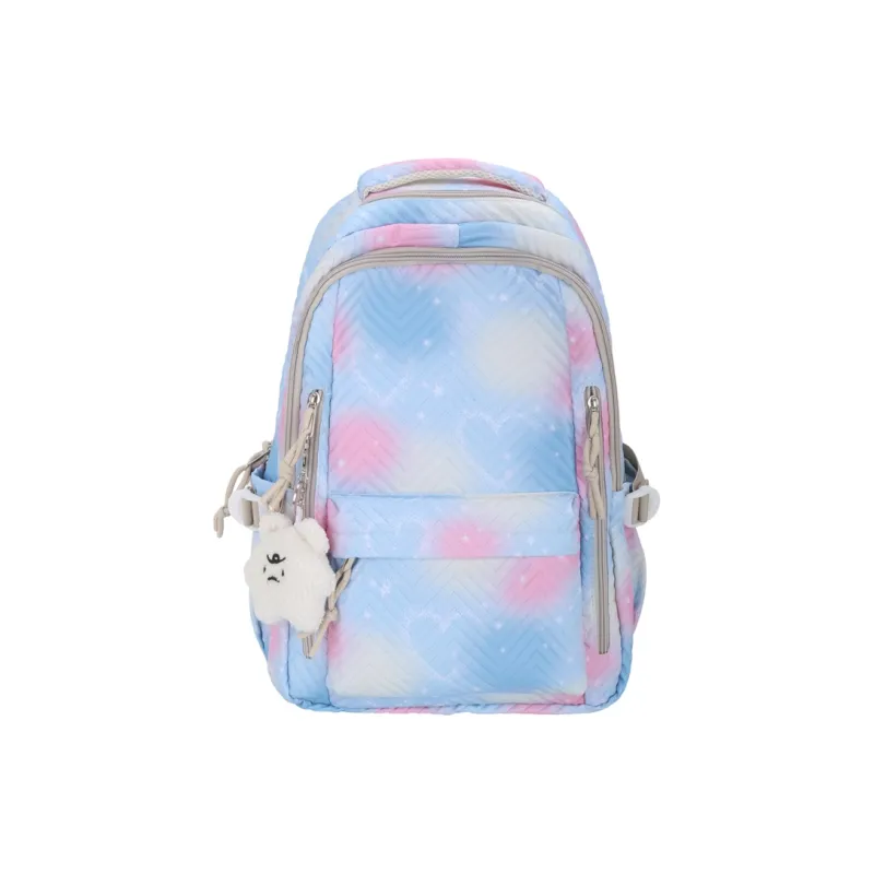 Venerable Brahma Nylon Backpack Women's Black/Purple/Green/Blue/Pink-12
