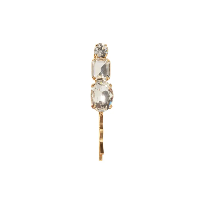 Jennifer Behr Ramona Crystal-embellished Bobby Pin-0