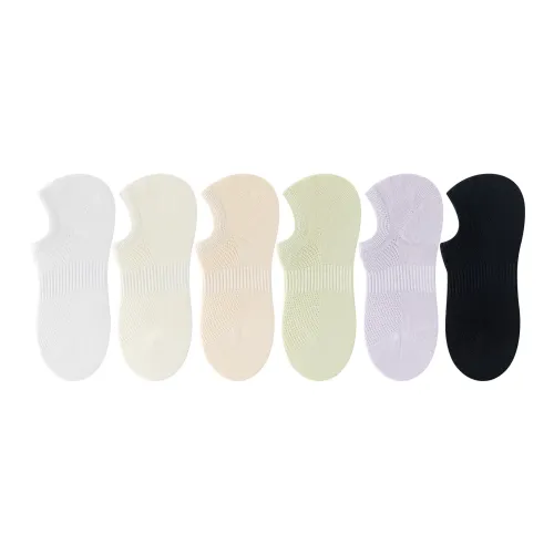 XXLLG No-Show Socks Women's 6 Pack