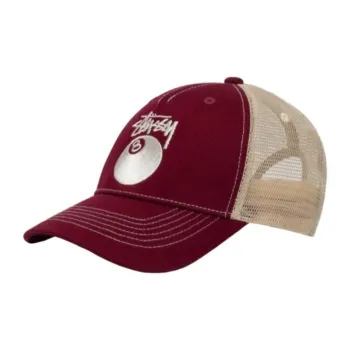 Stussy Low Pro Trucker 8 Ball Snapback