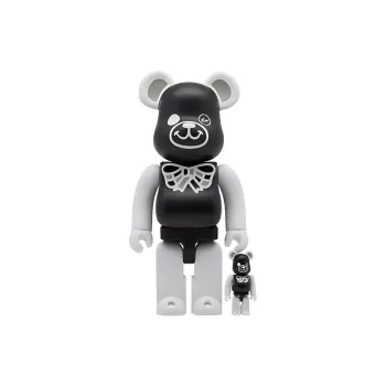 BE@RBRICK X FREEMASONRY X FRAGMENT Hiroshi Fujiwara DESIGN Trendy Figures