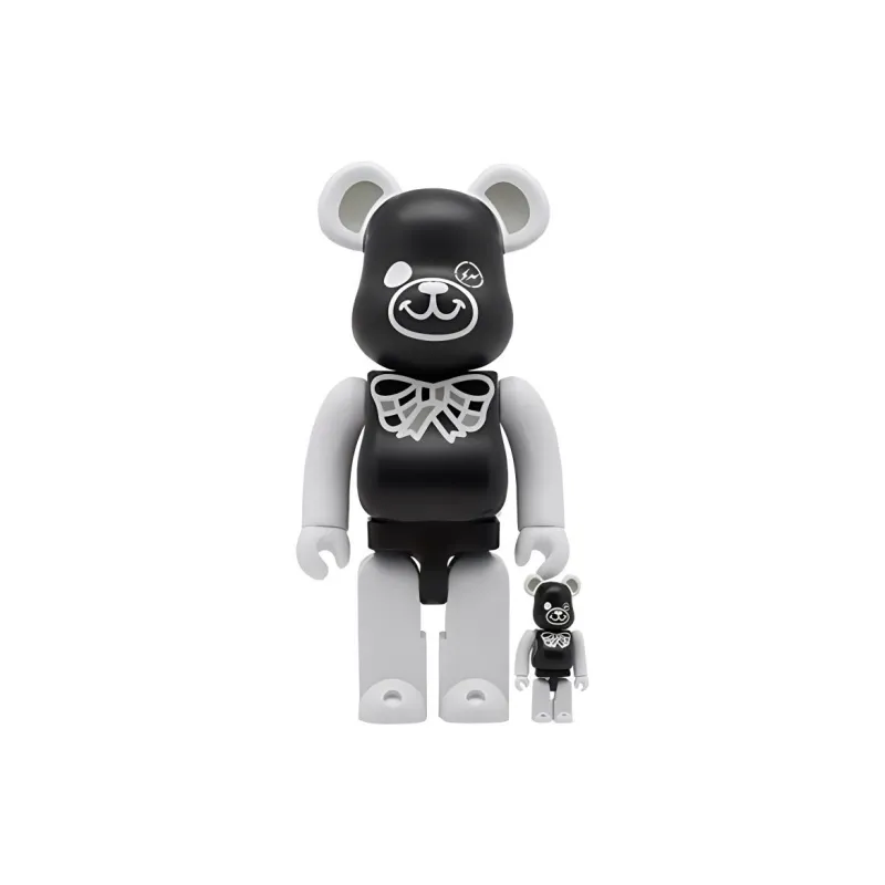 BE@RBRICK X FREEMASONRY X FRAGMENT Hiroshi Fujiwara DESIGN Trendy Figures-0