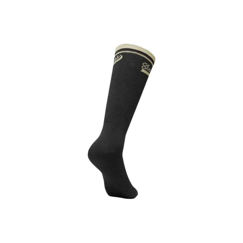 Skechers Sports Alliance Series Knee High Socks Unisex 1 Pack Carbon Black-1