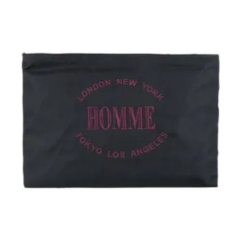 Balenciaga Nylon Clutch Large Size Men's Black