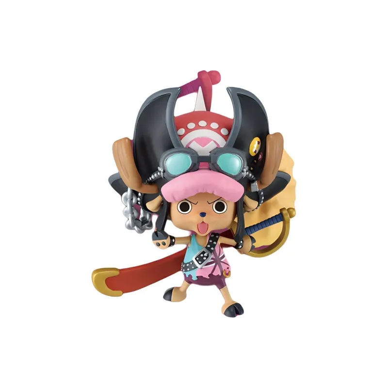 BANPRESTO Tony Chopper Glass Factory Ichiban Kuji One Piece Red Haired Singer More Beat C Awards Bonus Gifts 10cm-3