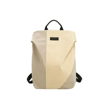 Miao Di Fabric Anti-Theft Backpack 13 Inches Laptop Bag Regular Women's Sugar-Free Coconut Gray