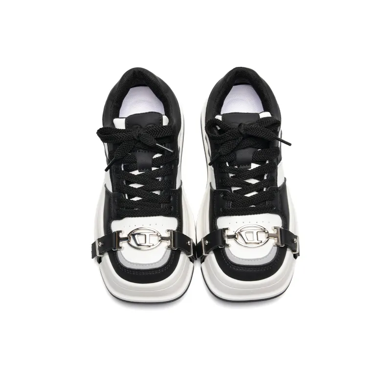 Z.SUO Coverage Height Increasing Abrasion Resistant Slip Resistant Low Top Skateboard Shoes Women's Box Included-3