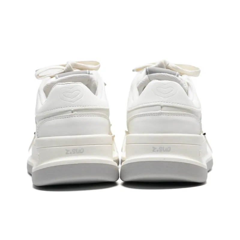 Z.SUO Coverage Height Increasing Abrasion Resistant Slip Resistant Low Top Skateboard Shoes Women's Box Included-12